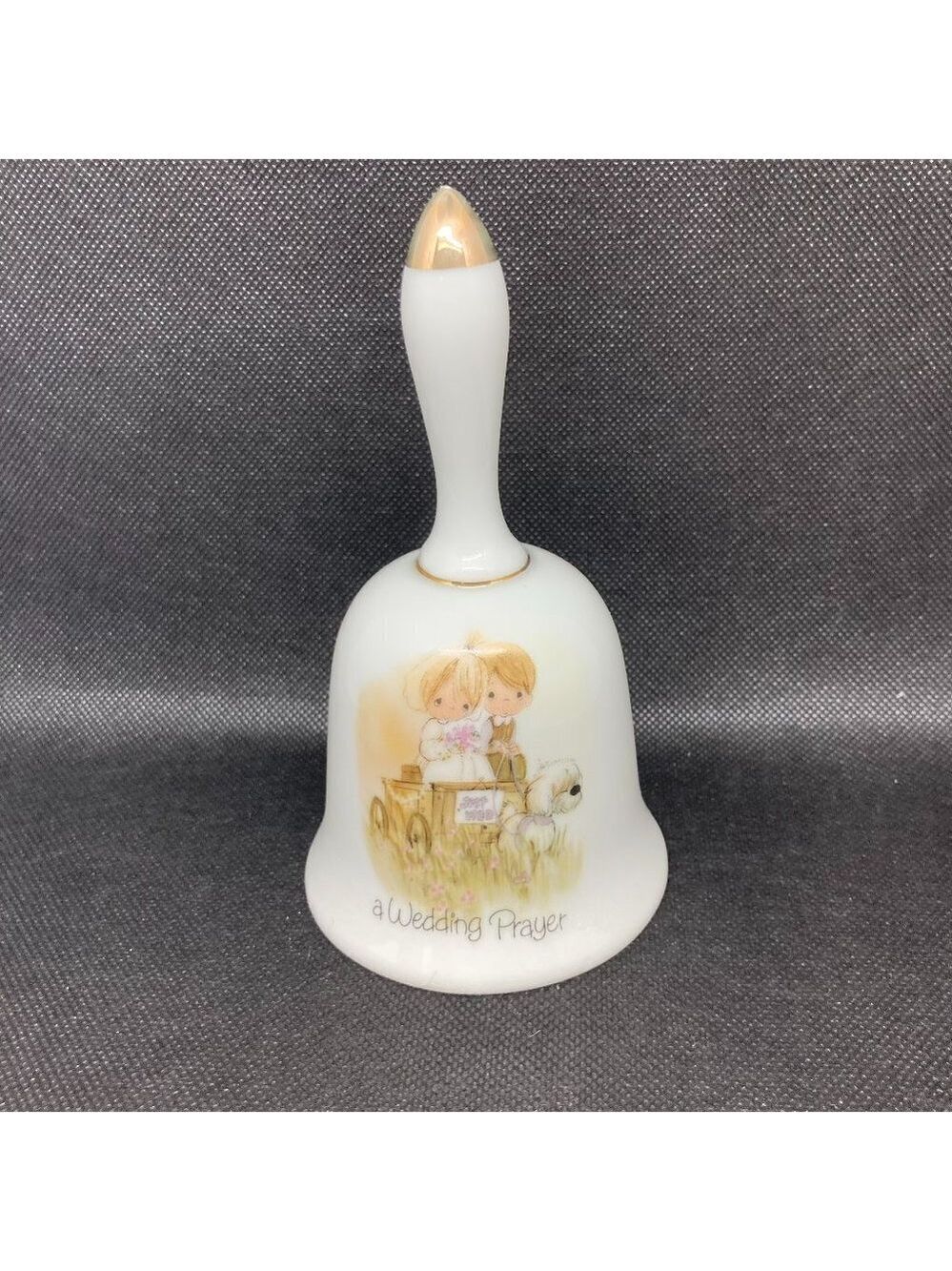 PRECIOUS Moments "Wedding Prayer” bell